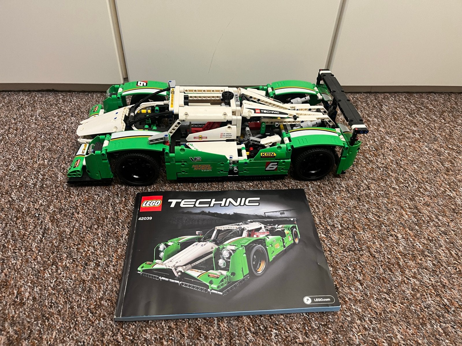 LEGO Technic Porsche 919 Hybrid (42039) - Zo goed als nieuw, Ophalen, Zo goed als nieuw