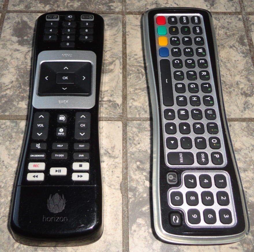 Horizon Mediabox XL afstandsbediening met toetsenbord, Ophalen of Verzenden, Zo goed als nieuw, Origineel