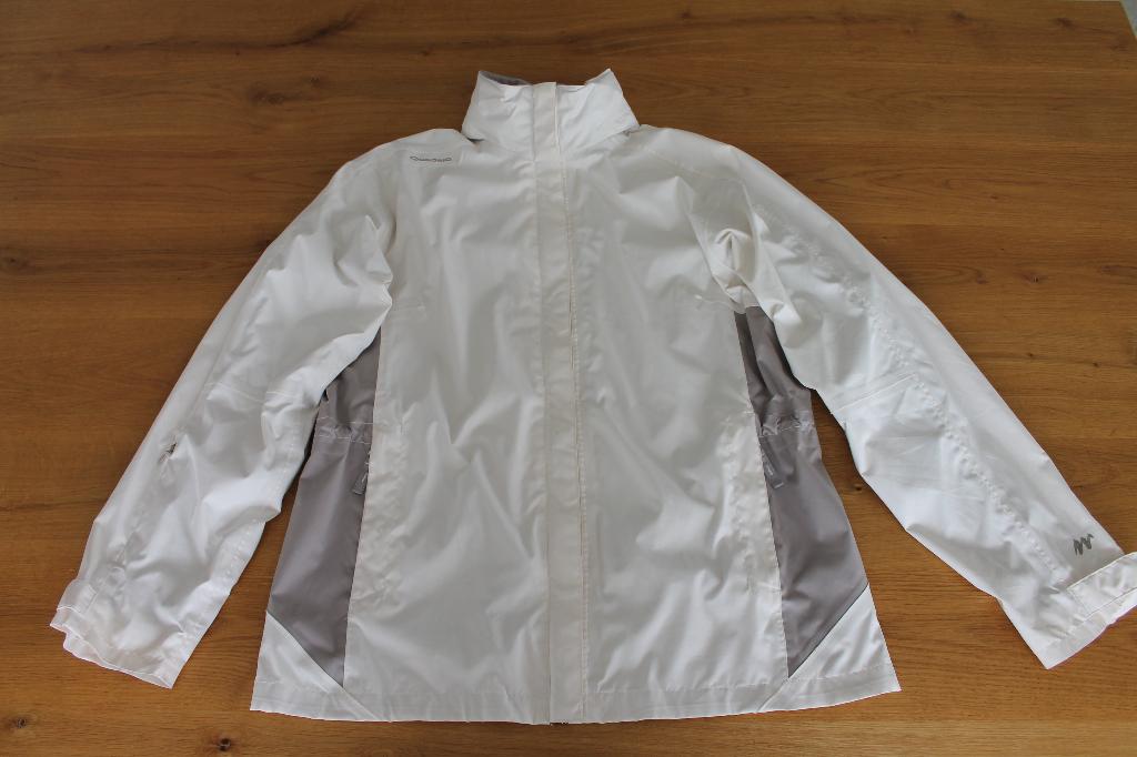 Regenjas, regenjack, jas, jack + opvouwbare capuchon maat M, Quechua, Ophalen of Verzenden, Zo goed als nieuw, Overige kleuren