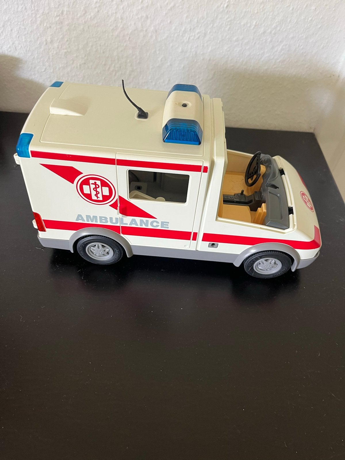 Playmobil Ambulance met sirene en knipperlicht, Ophalen of Verzenden, Gebruikt, Los playmobil
