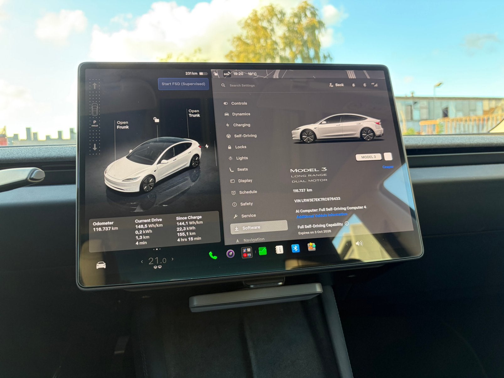 Foto 11 van Tesla Model 3 Highland Long Range AWD FSD Fabrieksgarantie
