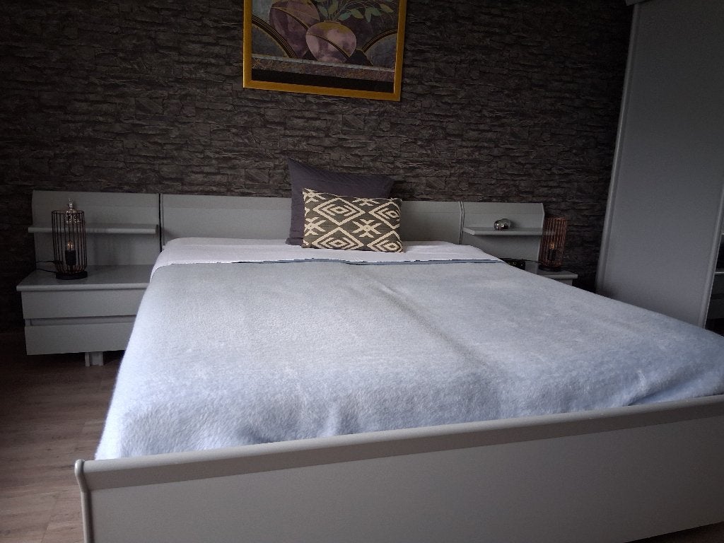 Tweepersoons bed, Ophalen, Gebruikt, Tweepersoons, 200 cm