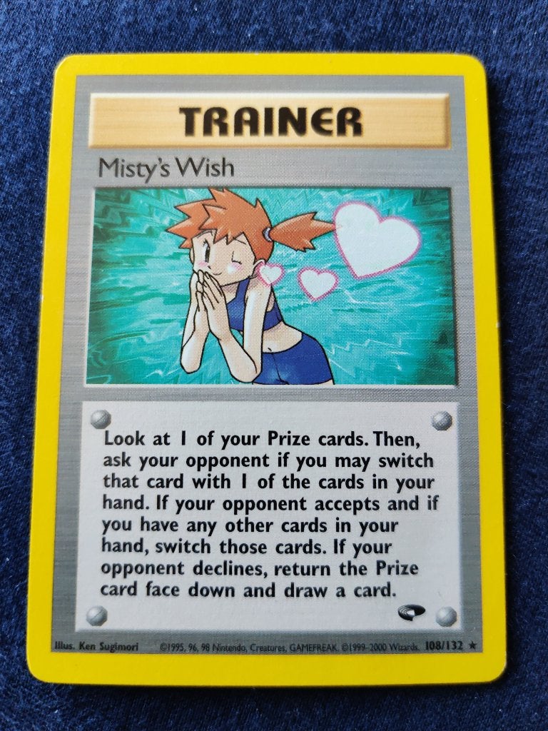 Misty's Wish - Gym Challenge 108/132 - Near Mint, Ophalen of Verzenden, Nieuw