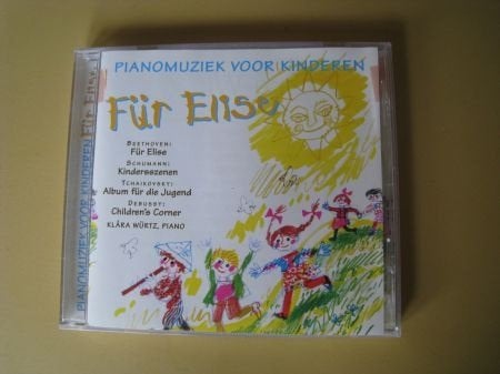 Pianomuziek voor kinderen Für Elise, Cd's en Dvd's, Ophalen of Verzenden, Zo goed als nieuw, Muziek