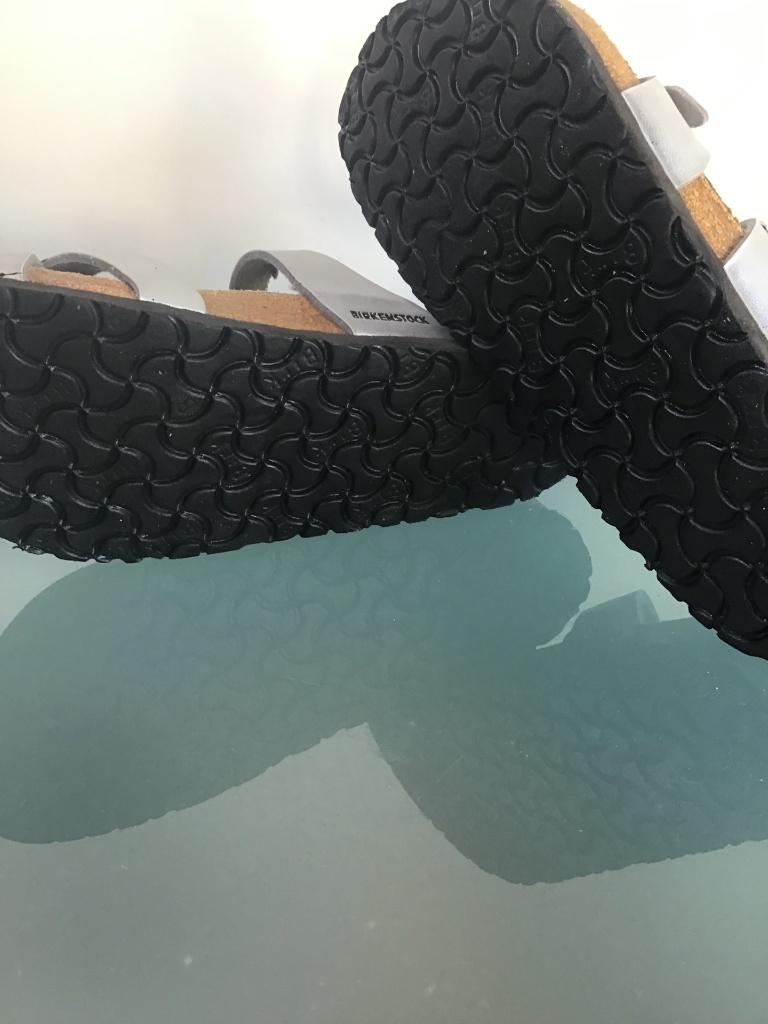 Birkenstock 40 | Mayari zilveren slippers | Gratis verzenden, Slippers, Overige kleuren, Verzenden, Zo goed als nieuw