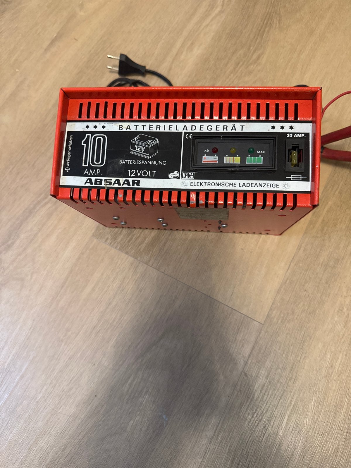 ABSAAR Acculader 10 Amp 12 Volt - Batterieladegerät, Ophalen of Verzenden, Nieuw, Universele onderdelen