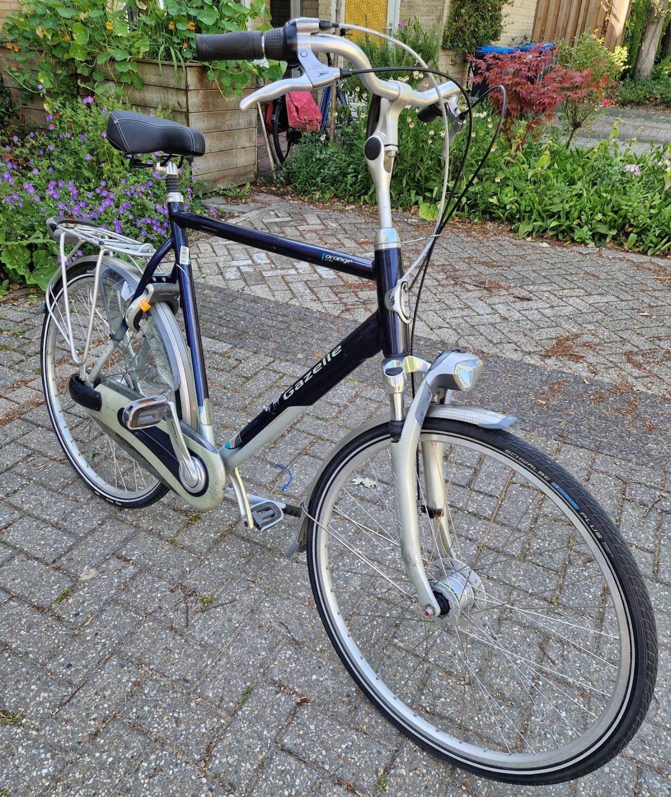 Gazelle framemaat 65cm volledig servicebeurt gehad, Ophalen, Versnellingen, Zo goed als nieuw, 65 cm of meer