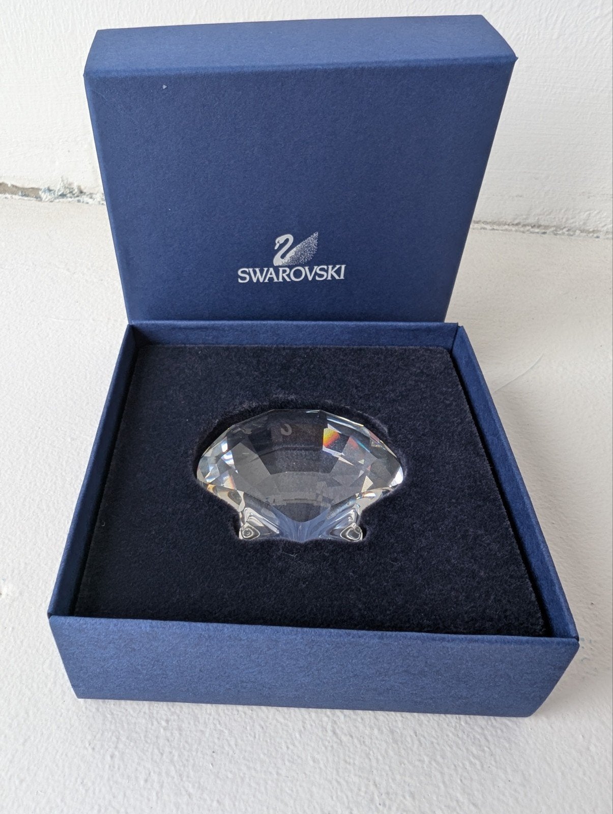 Jacob schelp Swarovski, Verzamelen, Swarovski, Ophalen of Verzenden, Zo goed als nieuw, Figuurtje