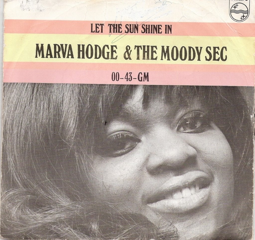 Marva Hodge & the Moody Sec - Let The Sunshine In -NEDERBEAT, Ophalen, Gebruikt, Pop