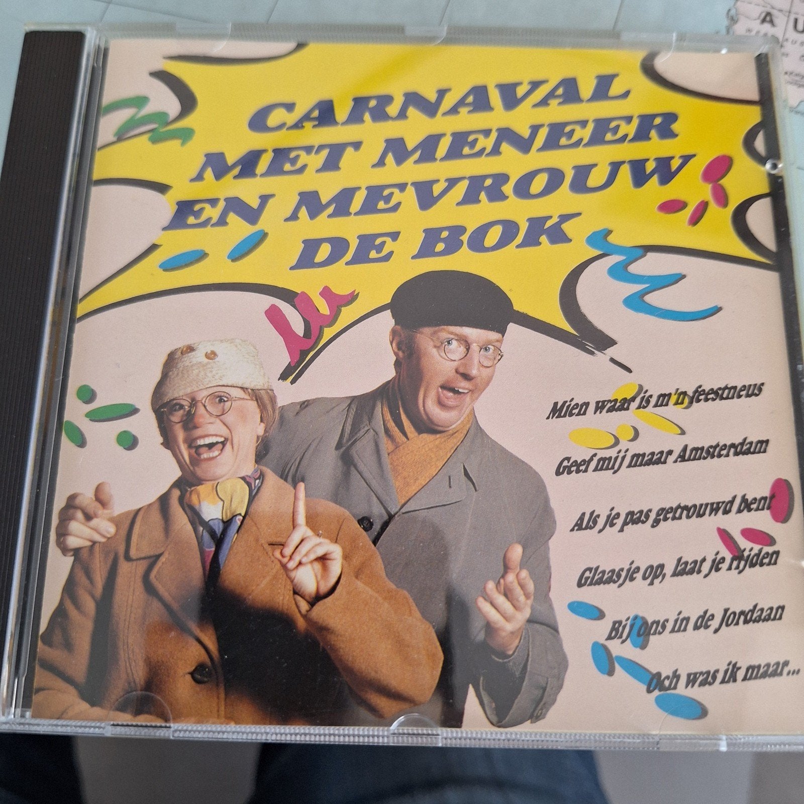Carnaval met Meneer en Mevrouw de Bok CD - Feestmuziek, Ophalen of Verzenden, Gebruikt, Feestmuziek, Album