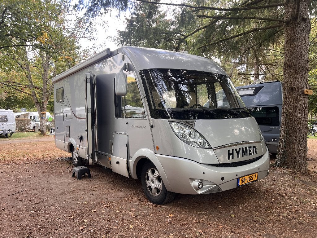 Hymer B614 SL 2009 | 3.0 JTD 158 pk | integraal, Caravans en Kamperen, Chemisch toilet, Fiat, Tot en met 2, 6 tot 7 meter