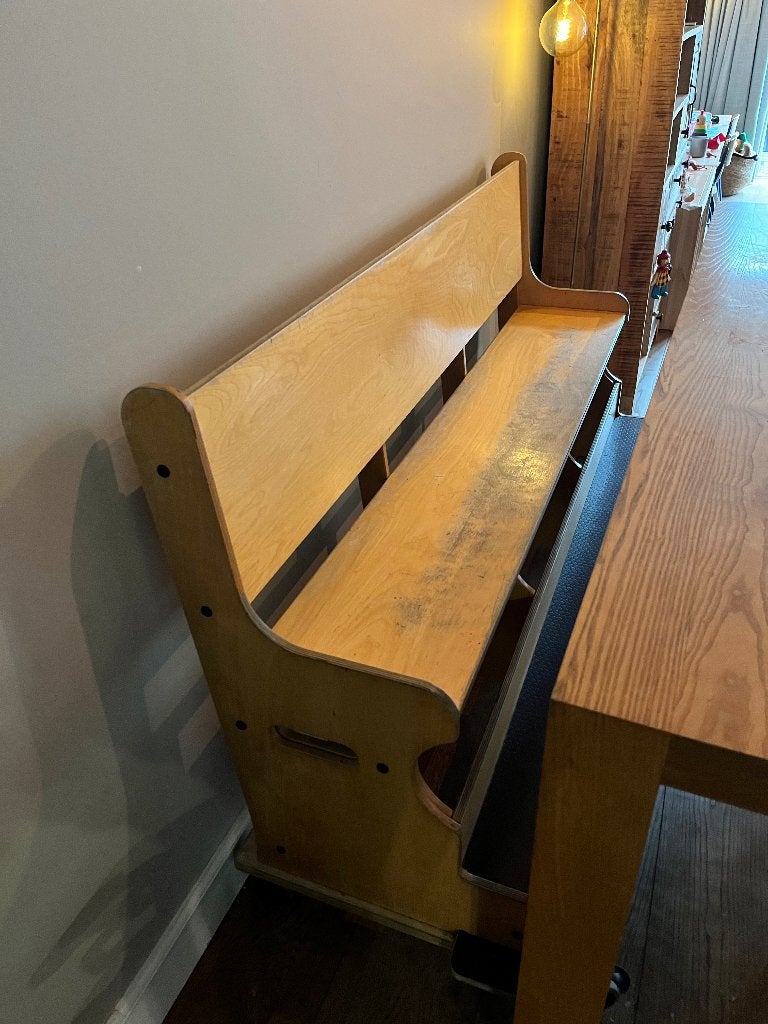 Kinder eettafel bank, Ophalen, Gebruikt, Stoel(en)
