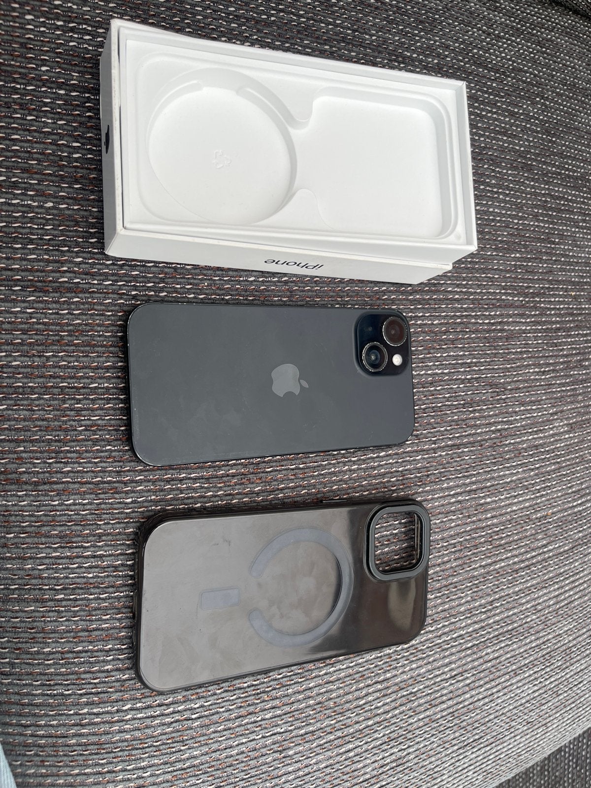 iPhone 15 Zwart 128 GB, Ophalen, 128 GB, IPhone 15, Zwart