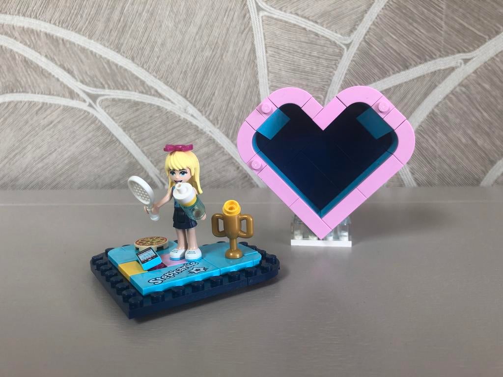 Lego Friends Stephanie's hartvormige doos 41356, Ophalen of Verzenden, Gebruikt, Complete set, Lego