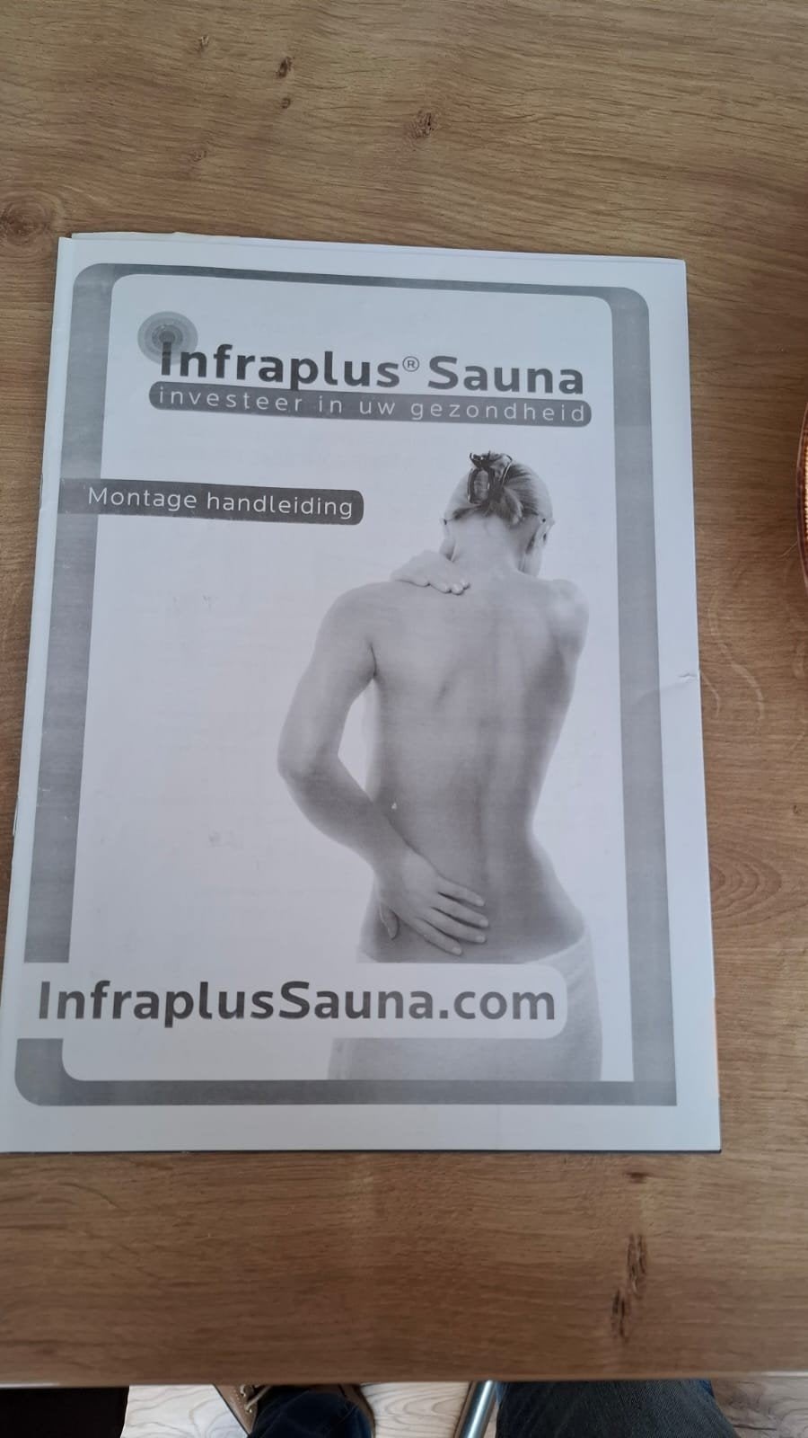 Infrarood sauna van Infrarplus Sauna, Ophalen, Gebruikt, Infrarood, Complete sauna