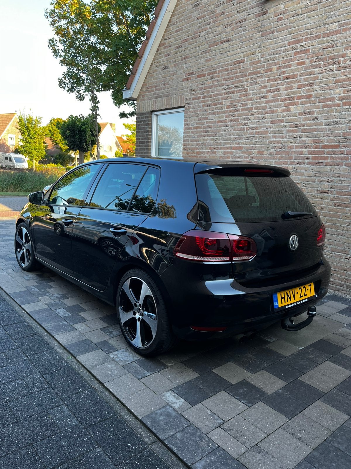Volkswagen Golf 1.4 TSI 118KW 2010 Zwart, nieuwe APK!, Auto's, Voorwielaandrijving, Euro 5, Stof, Multifunctioneel stuurwiel