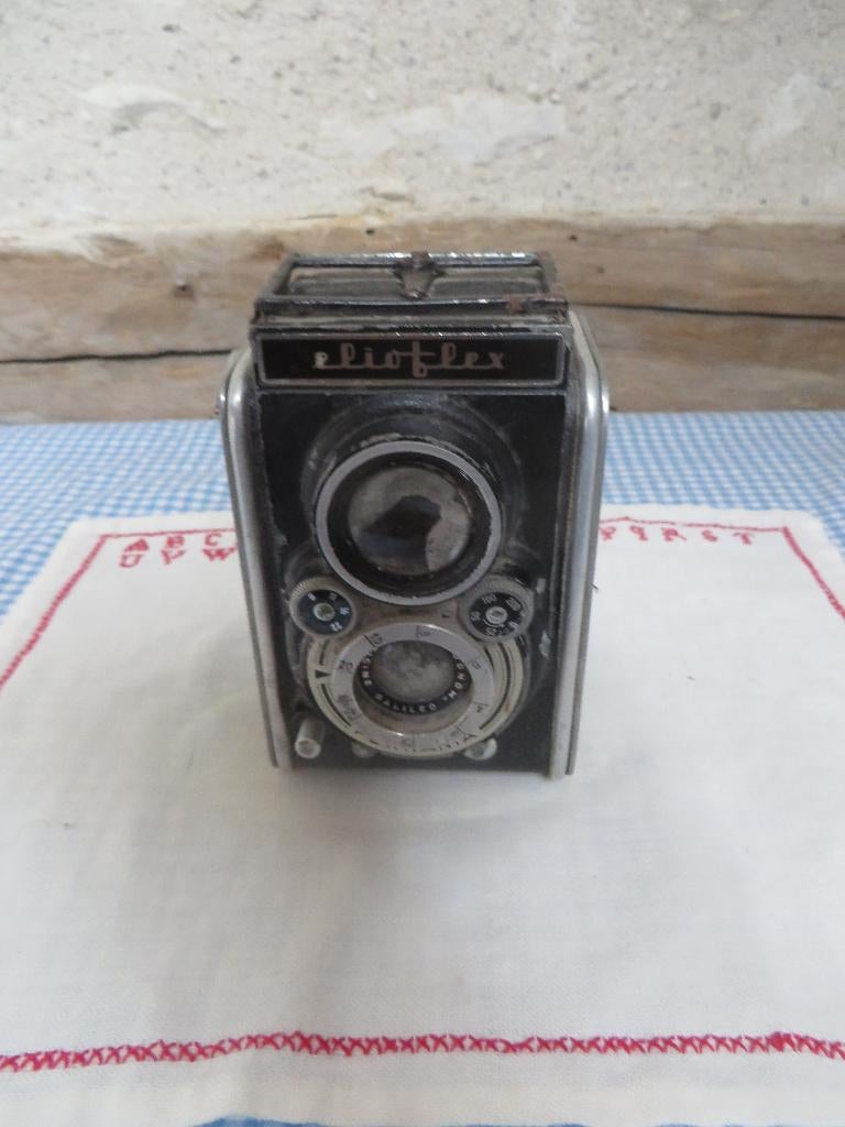 Ferrania Elioflex camera, Ophalen of Verzenden, Gebruikt, Compact, Overige Merken