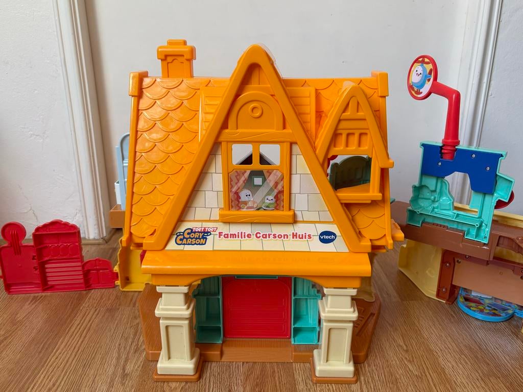 VTech Familie Carson Huis, Brandweerkazerne Bumperdi, Ophalen, Gebruikt, 6 maanden tot 2 jaar