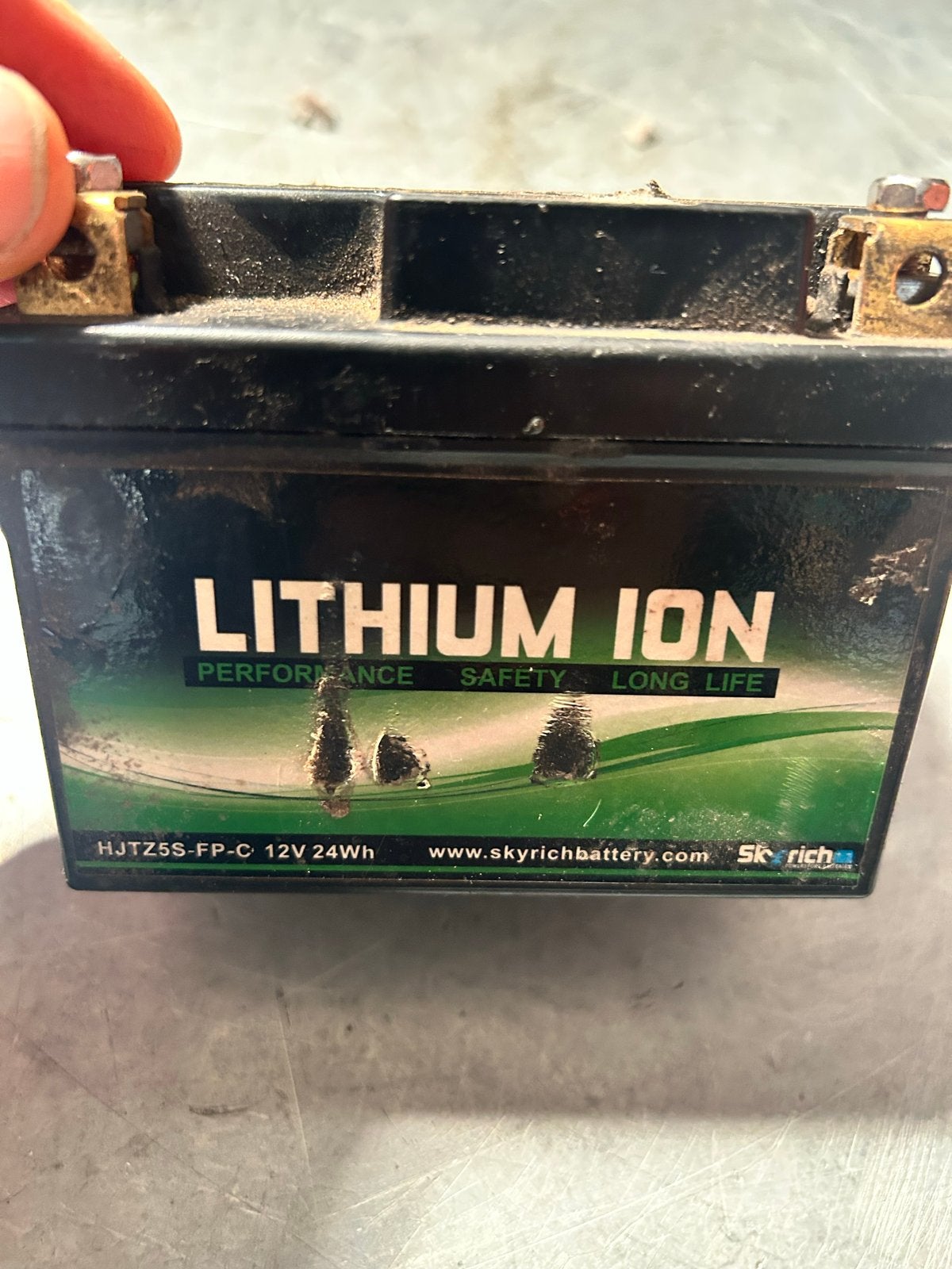 Lithium Ion Accu voor KTM, GasGas, Husqvarna (12V 24Wh), Ophalen of Verzenden, Gebruikt