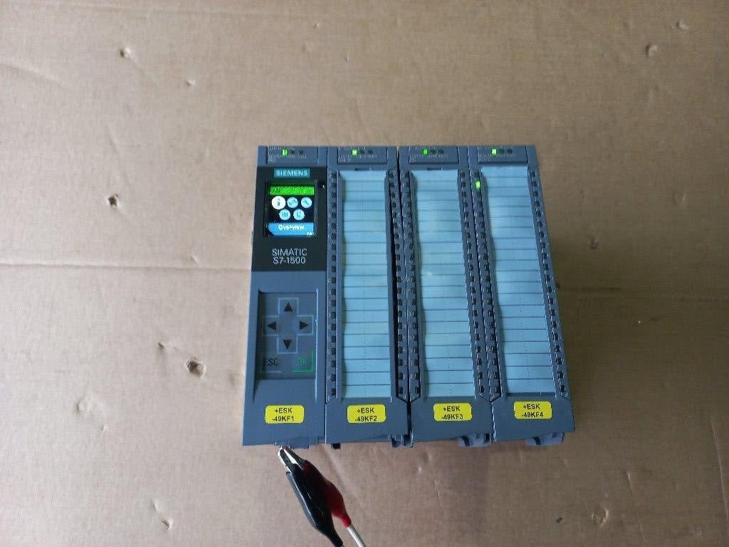 Siemens SIMATIC S7-1500 PLC set CPU 1511-1 PN + I/O modules, Ophalen of Verzenden, Zo goed als nieuw