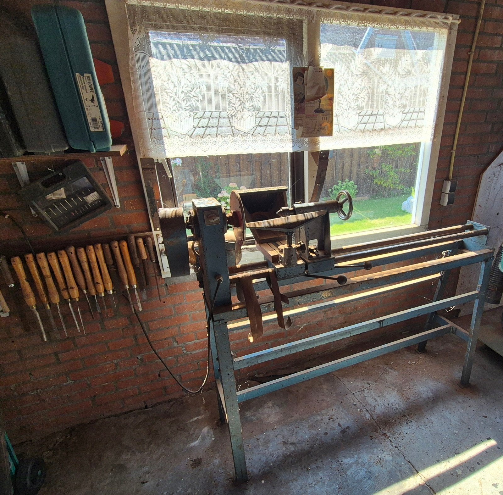 Te Koop  Houtdraaibank, Ophalen, Gebruikt, Houtdraaibank, 500 tot 1000 mm