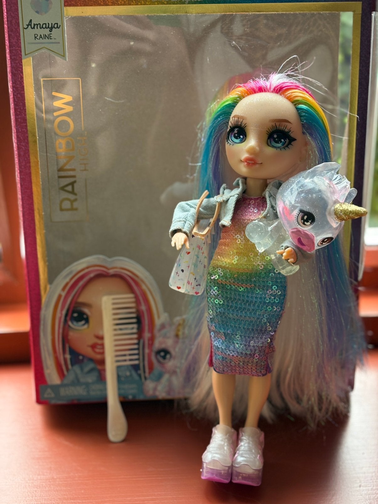 Rainbow high pop Amaya, Ophalen of Verzenden, Gebruikt