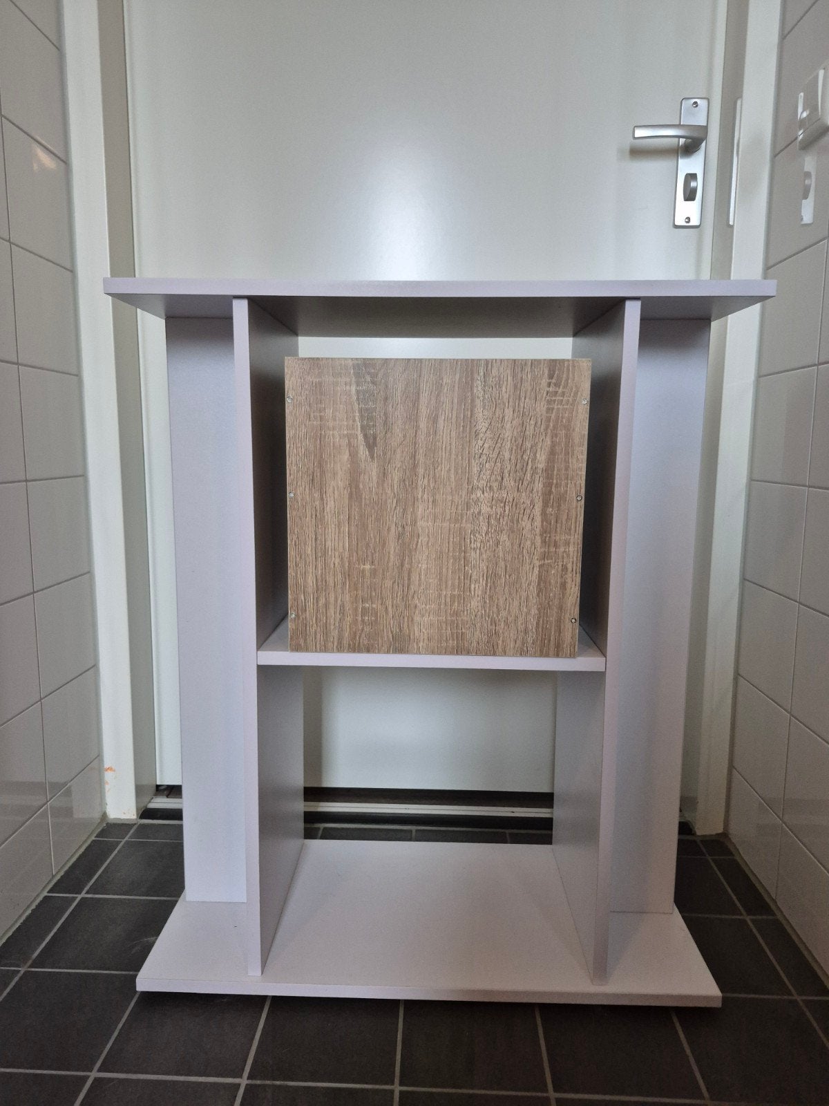 Aquarium meubel wit incl gratis bak aquariumspullen, Ophalen, Zo goed als nieuw, Leeg aquarium, Superfish