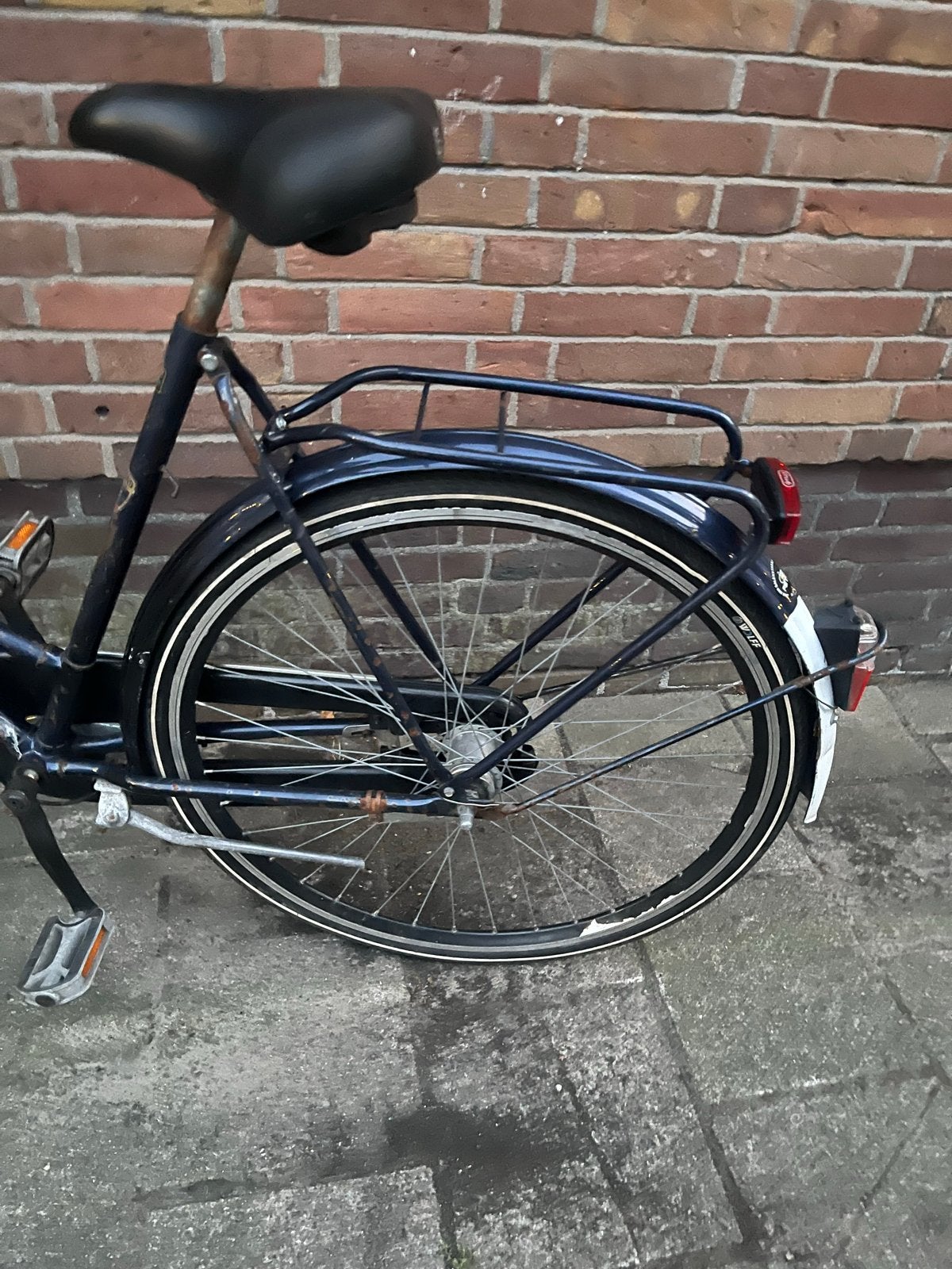 Fiets, Fietsen en Brommers, Fietsen | Dames | Damesfietsen, Terugtraprem, Ophalen, Overige merken, 53 tot 56 cm
