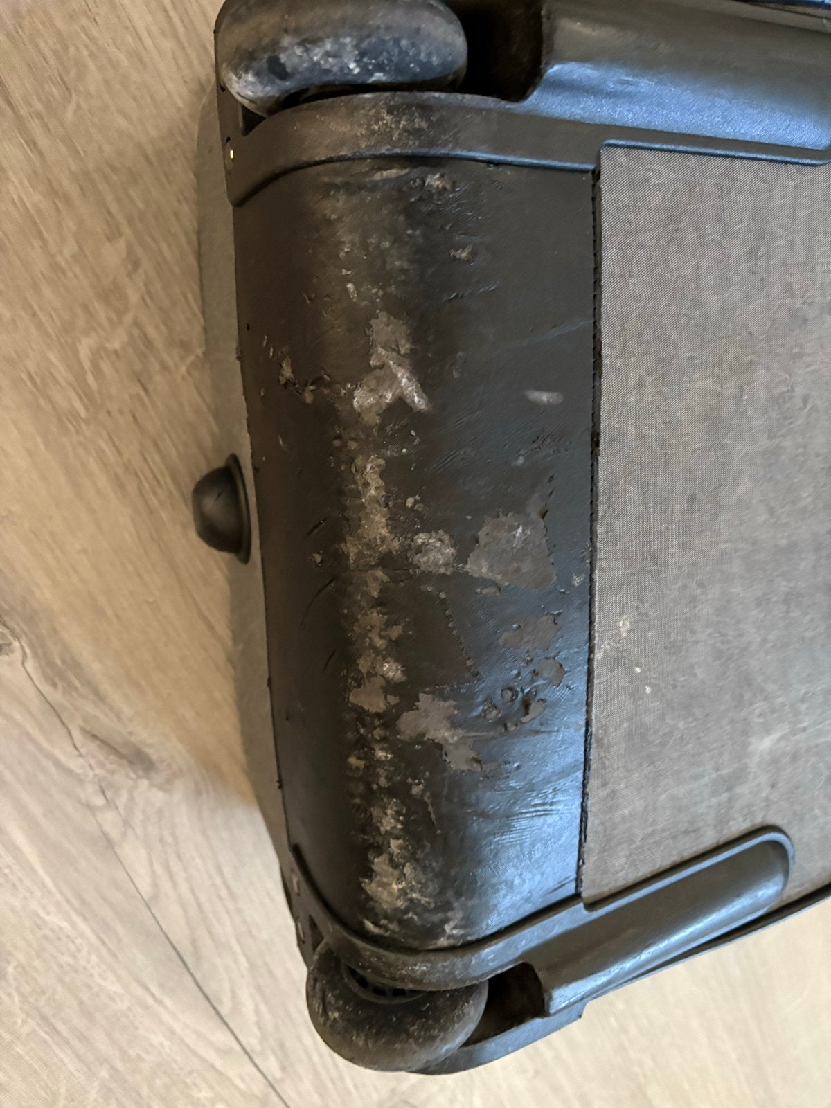 Kipling reistas op wielen - Gebruikt, maar functioneel, Wieltjes, 30 cm of meer, Gebruikt, Zwart