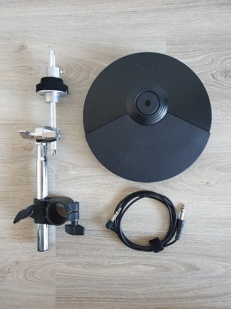 Roland CY-5 Hi-hat Crash Cymbal Pad | Set Chroom | Drumstel, Drums of Percussie, Ophalen of Verzenden, Roland, Info@roland.com