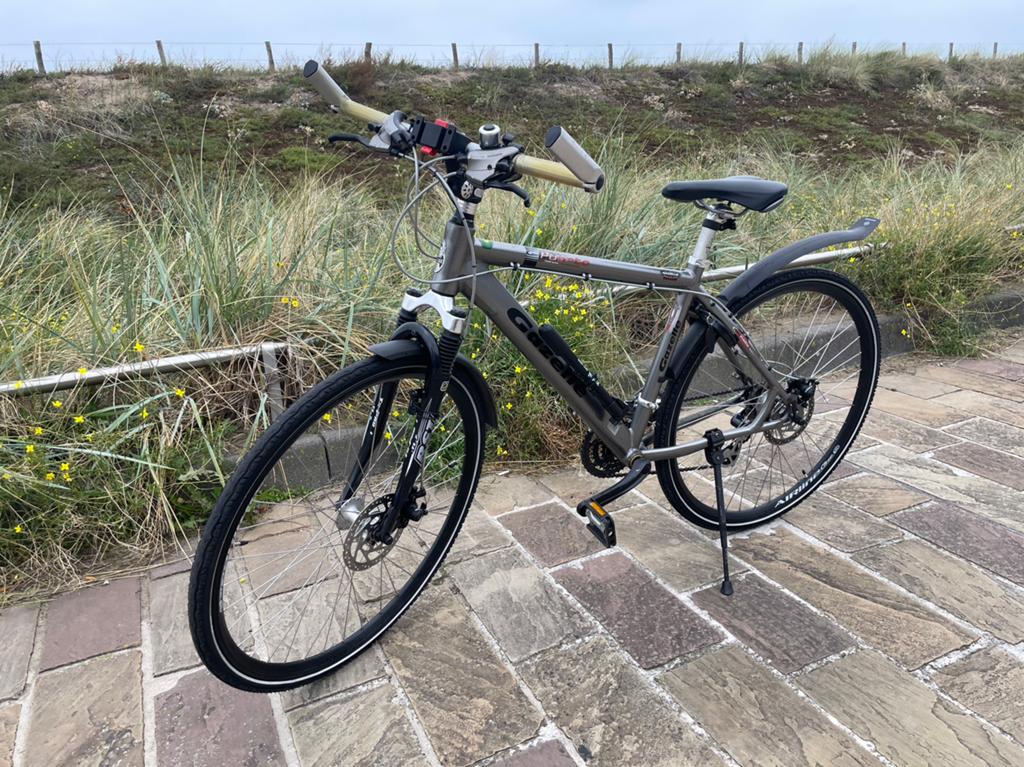 Gazelle Puerto 7000 aluminium dames, Ophalen, 28 inch, Meer dan 20 versnellingen, Schijfrem