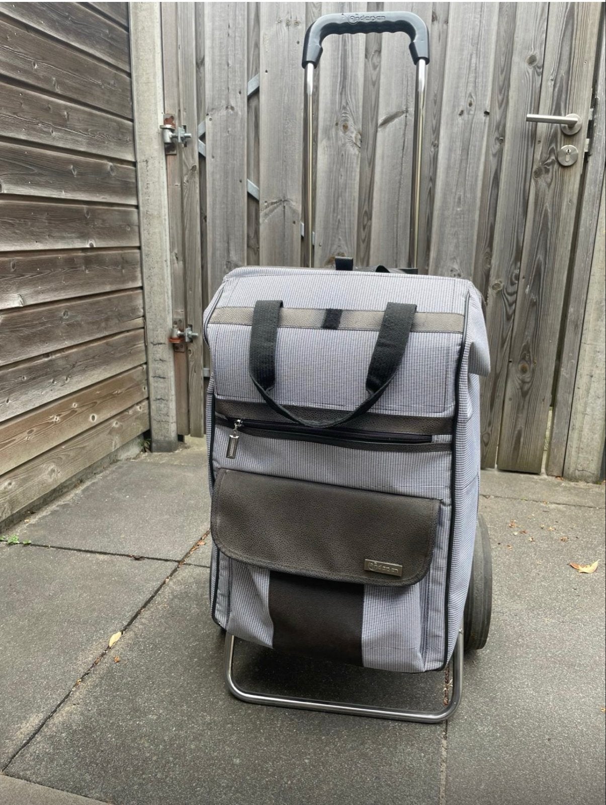 Boodschappenkarretje, Sieraden, Tassen en Uiterlijk, Tassen | Reistassen en Weekendtassen, Ophalen, Gebruikt, 60 tot 80 cm, 75 cm of meer
