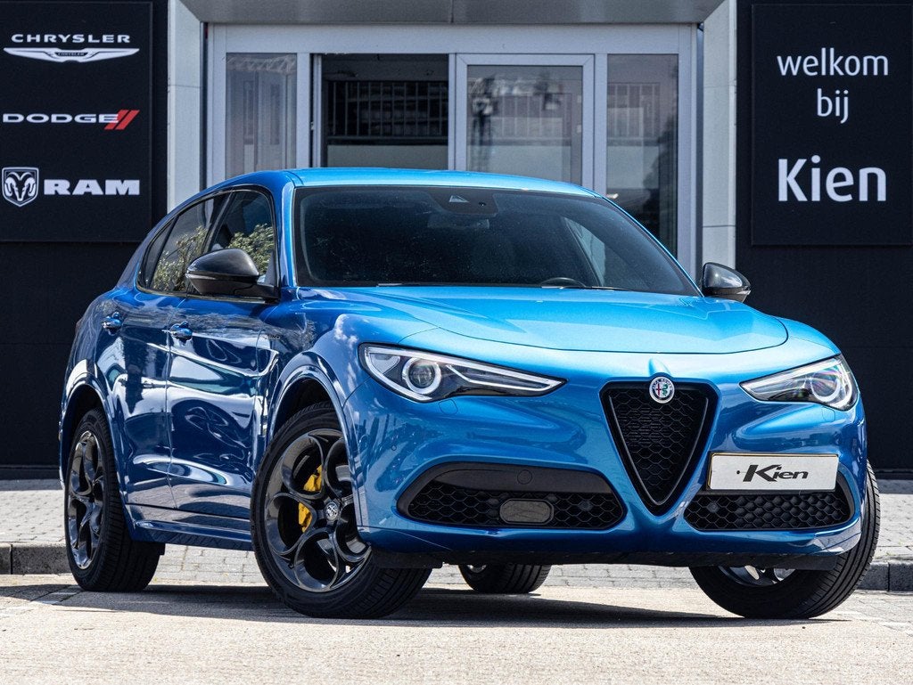 Alfa Romeo Stelvio 2.0 T AWD Veloce 280 pk | Sportstoelen |, Auto's, Alfa Romeo, Bedrijf, Te koop, Stelvio, 4x4, ABS, Achteruitrijcamera