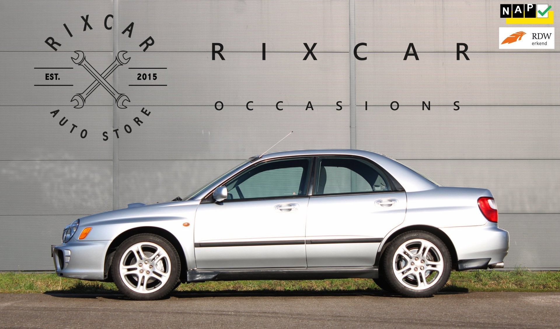 Subaru Impreza 2.0 WRX AWD NL-Auto Airco Origineel, Auto's, Subaru, 1994 cc, Stof, Gebruikt, 4 cilinders