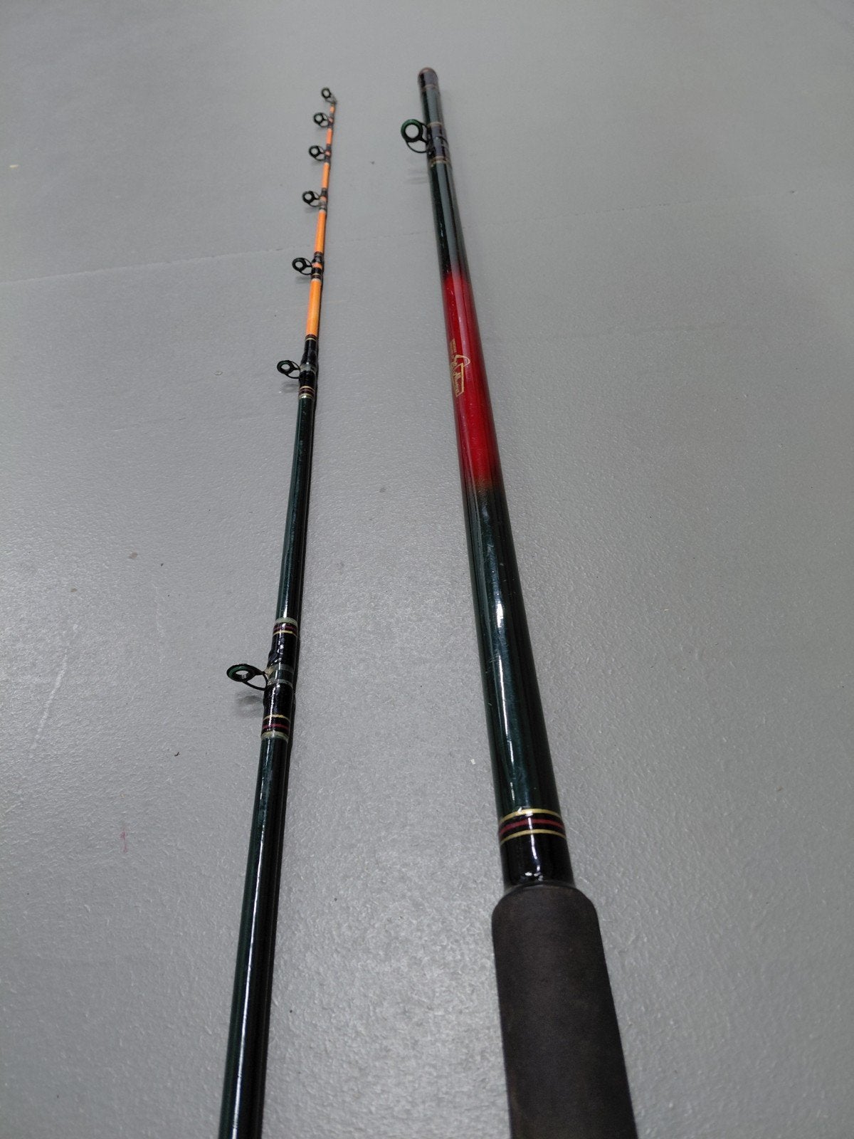 Albatros boothengel Flounder Seapicker 2.70m 2d. Carbon, Ophalen of Verzenden, Gebruikt, Werphengel