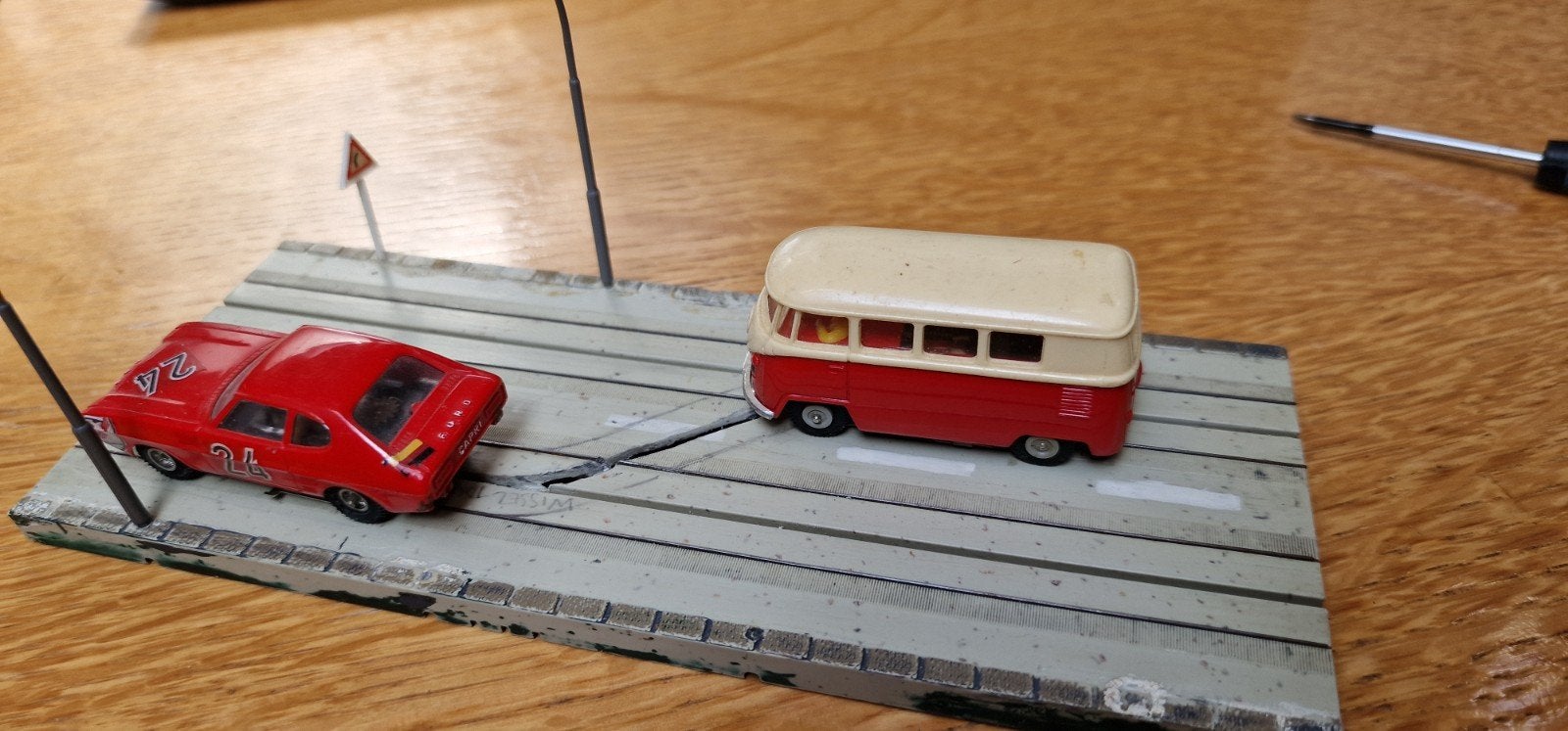 Faller AMS , VW T1, Ophalen of Verzenden, Gelijkstroom of Wisselstroom, Brug, Tunnel of Gebouw, Overige merken