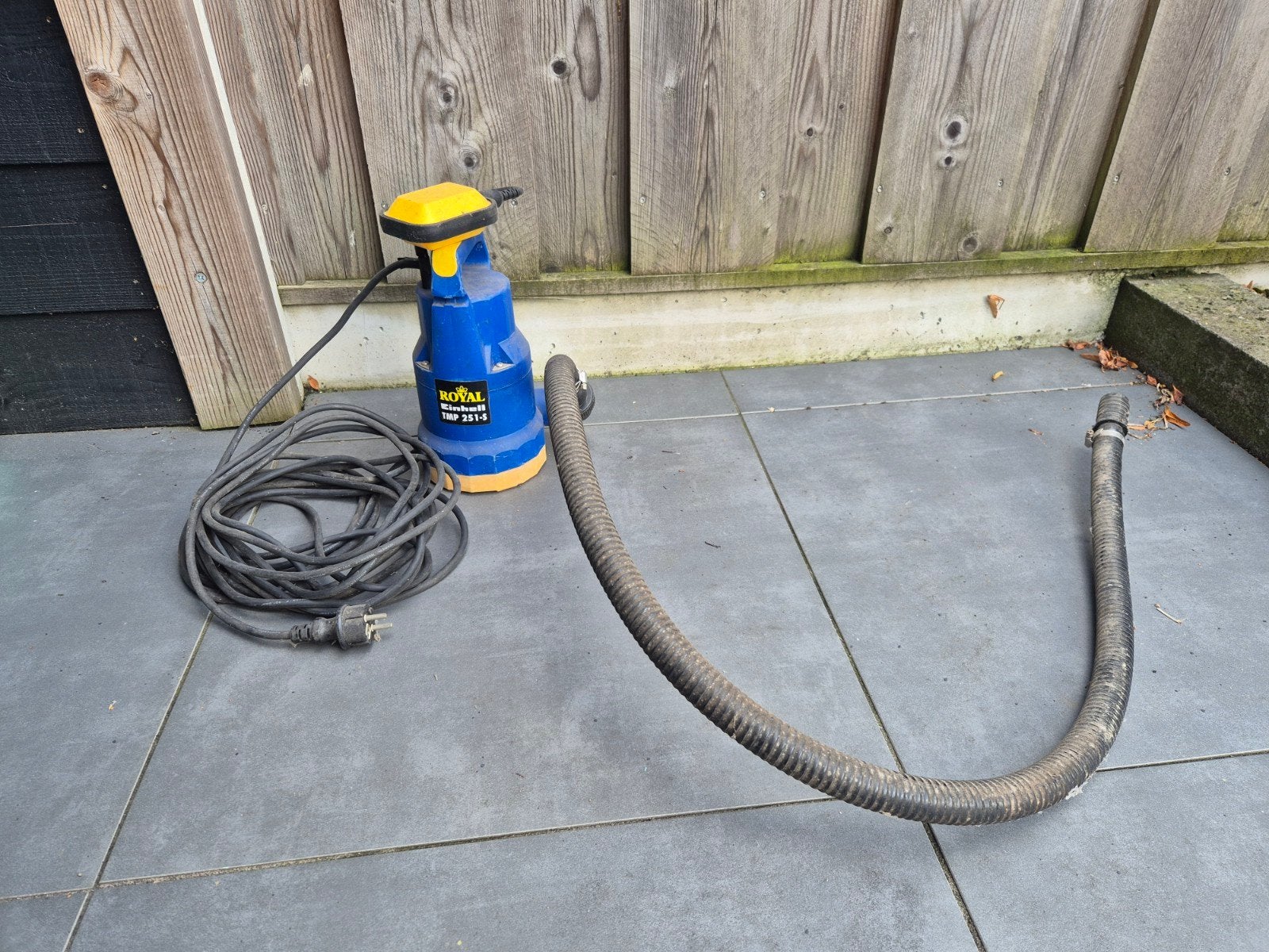 Einhell Royal Dompelpomp TMP 251-S - 250W, 5000L/u, Ophalen of Verzenden, Gebruikt, Elektrisch, Dompelpomp