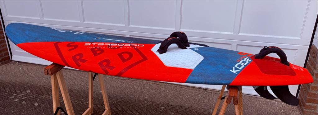 Starboard UltraKode 93 - Carbon Reflex, Watersport en Boten, Windsurfen, Zo goed als nieuw, Plank, Starboard, Minder dan 250 cm