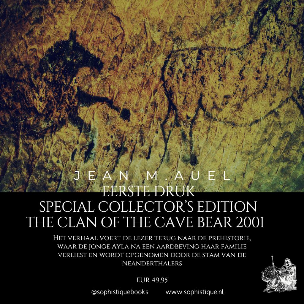 Eerste druk The Clan of the Cave Bear Jean M. Auel 2001, Ophalen of Verzenden, Zo goed als nieuw