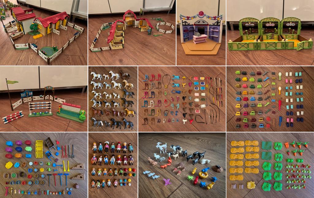 Veel Playmobil voor paardenfans, Ophalen, Gebruikt, Los playmobil