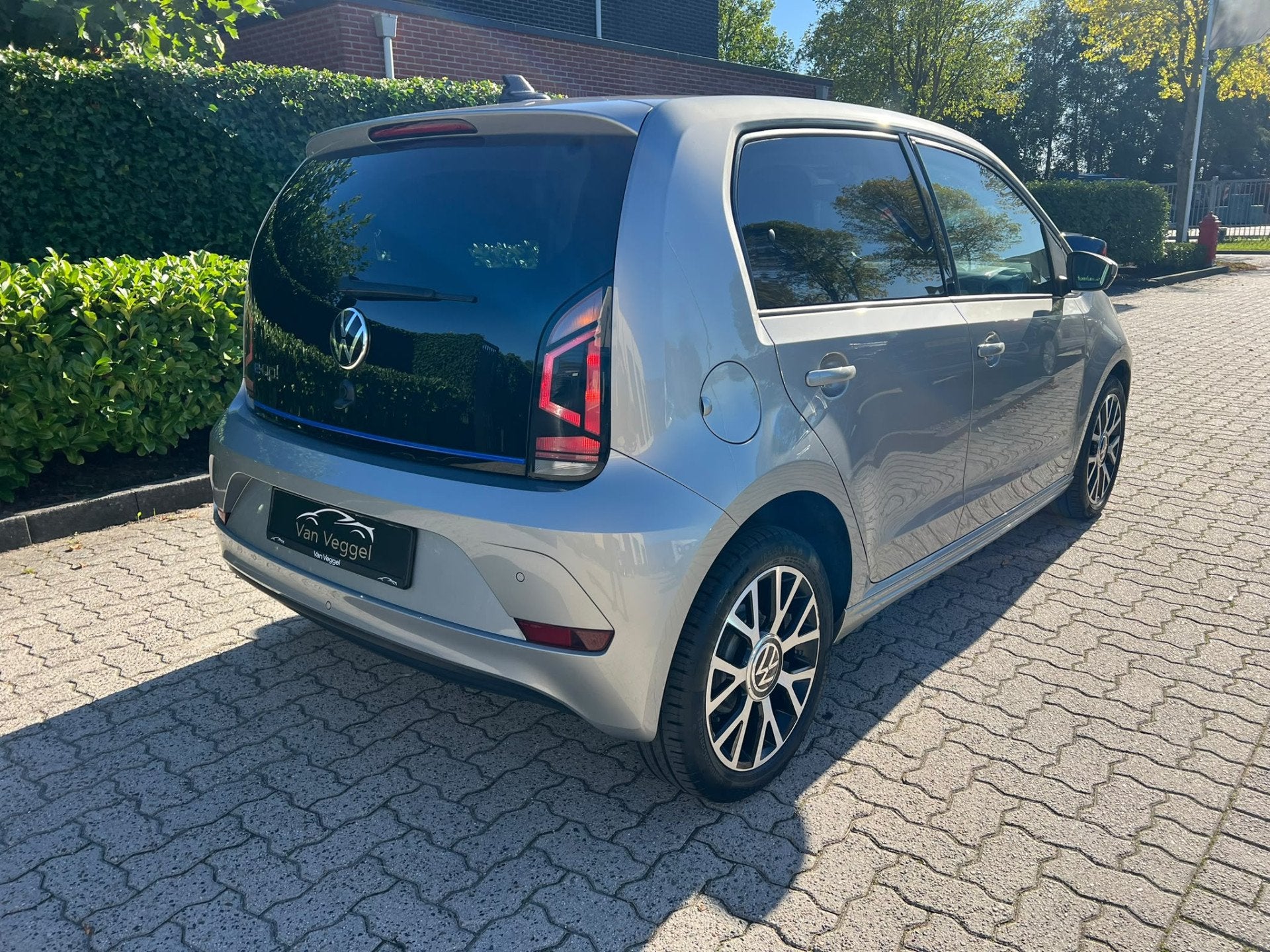Volkswagen e-Up! e-up! SOH 93% cruise, stoelverw, airco, pdc, Auto's, Stof, Gebruikt, 1148 kg, Zilver of Grijs