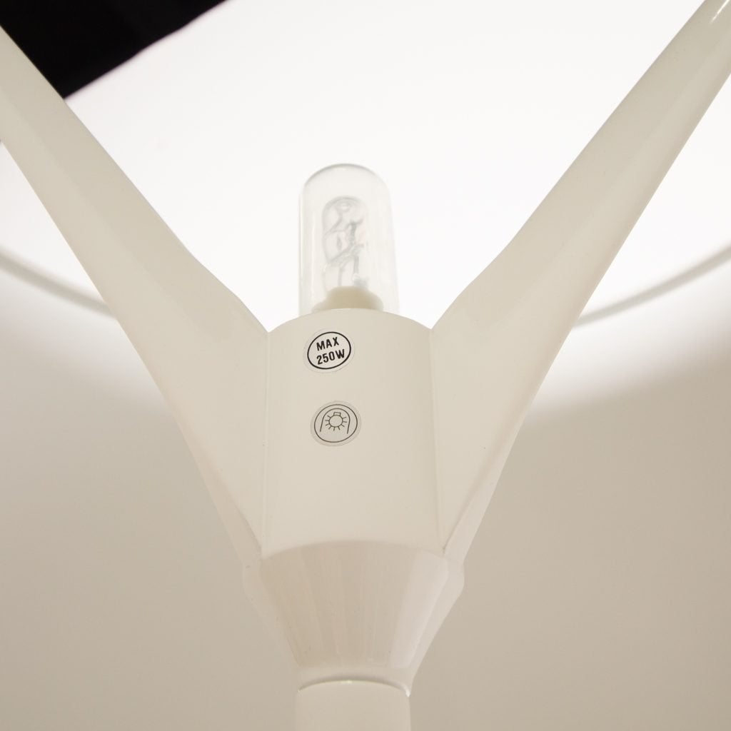 Flos Spun Vloerlamp Wit Aluminium, Niet ingevuld, Zo goed als nieuw, Niet ingevuld, Niet ingevuld