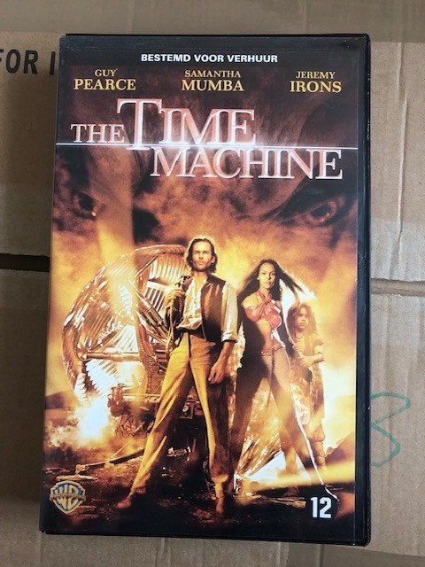 The Time Machine VHS Videoband ex-rental, Vanaf 16 jaar, Ophalen of Verzenden, Gebruikt, Horror
