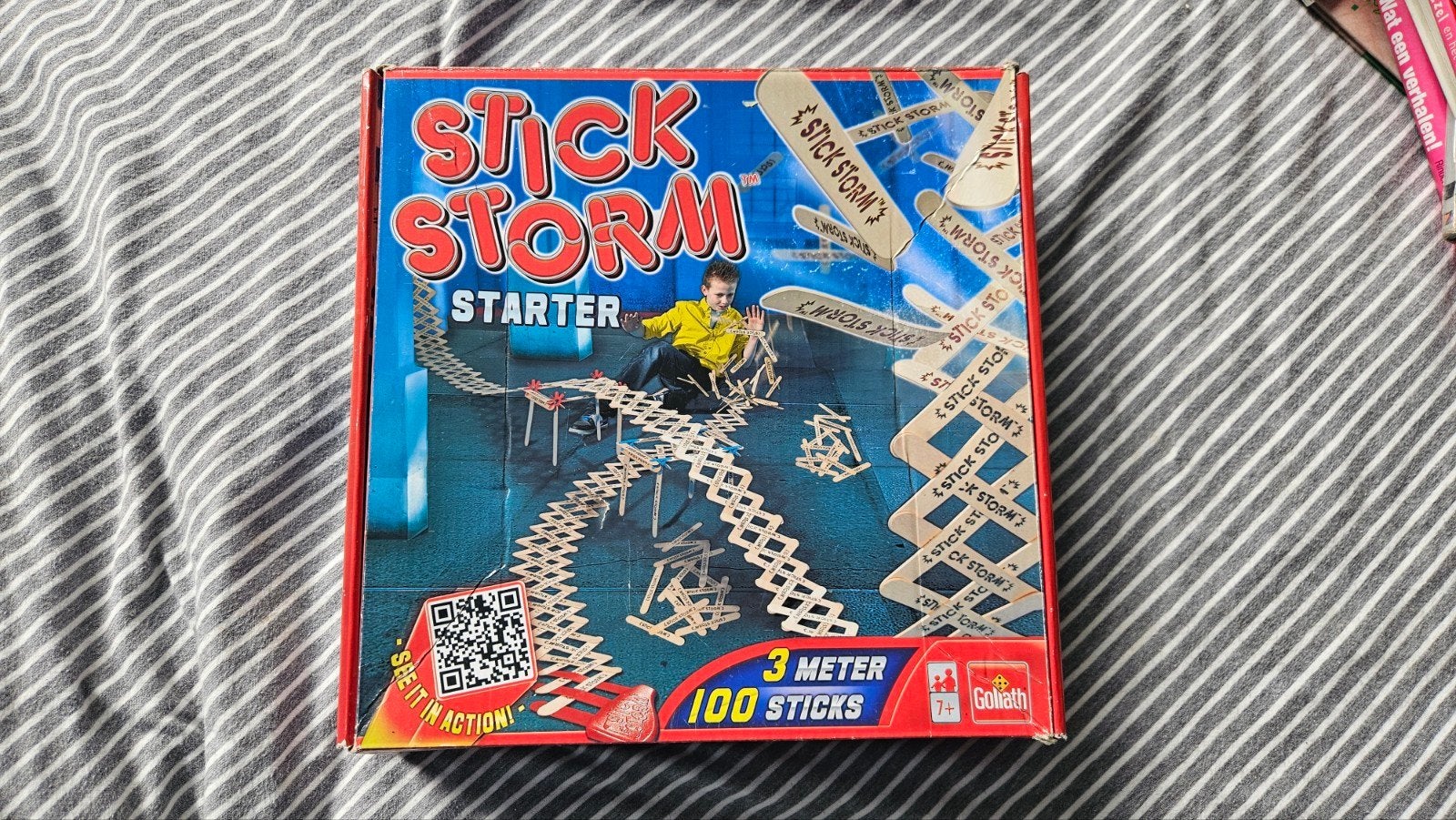 Stick Storm Starter Set - Bouw je eigen parcours!, Ophalen of Verzenden, Gebruikt, Knutselen