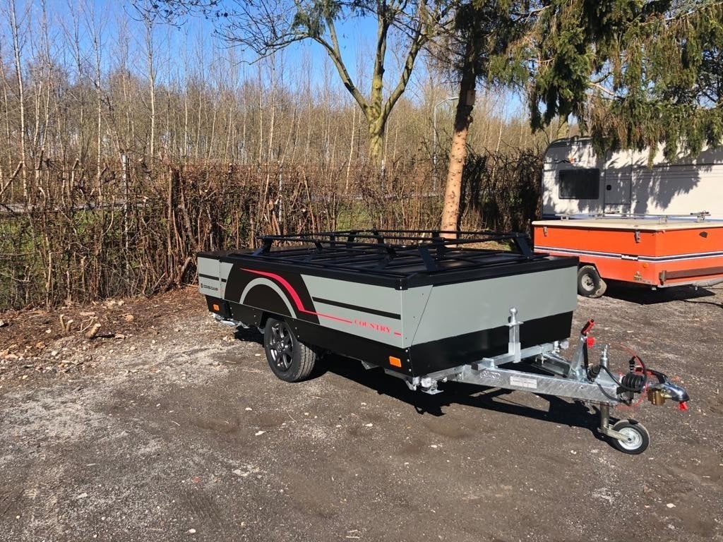 Vouwwagen Combi Camp Country Xclusive 2021 Grey edition, Ophalen, Combi-Camp, Tot en met 2, Aanwezig