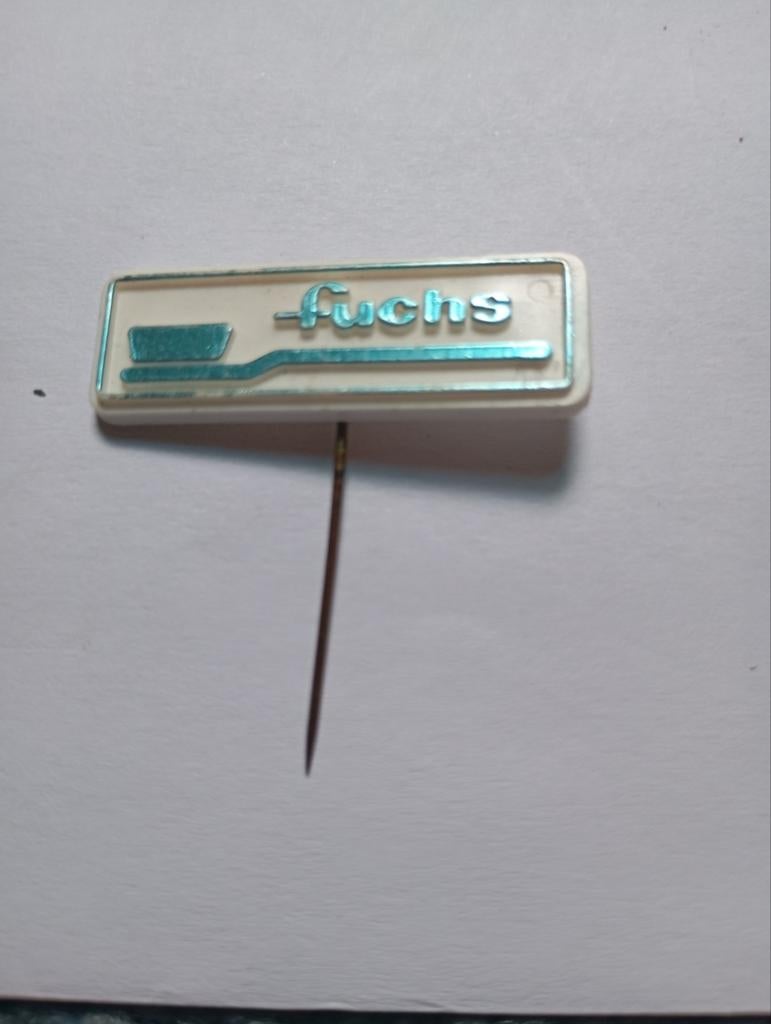 Vintage Fuchs Tandenborstel Speldje, Ophalen of Verzenden, Gebruikt, Overige onderwerpen