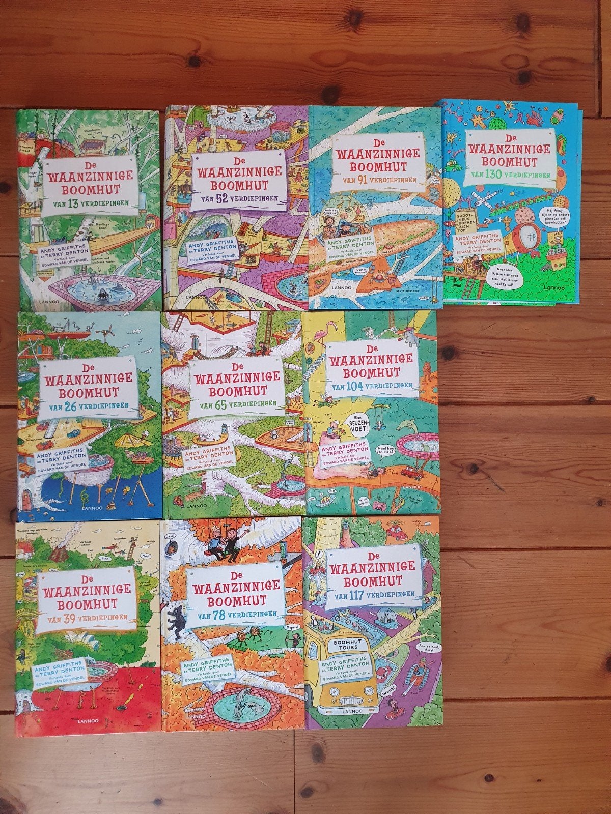 De waanzinnige boomhut deel 1 t/m 10, Boeken, Ophalen, Zo goed als nieuw, Andy Griffiths en Terry Denton, Fictie