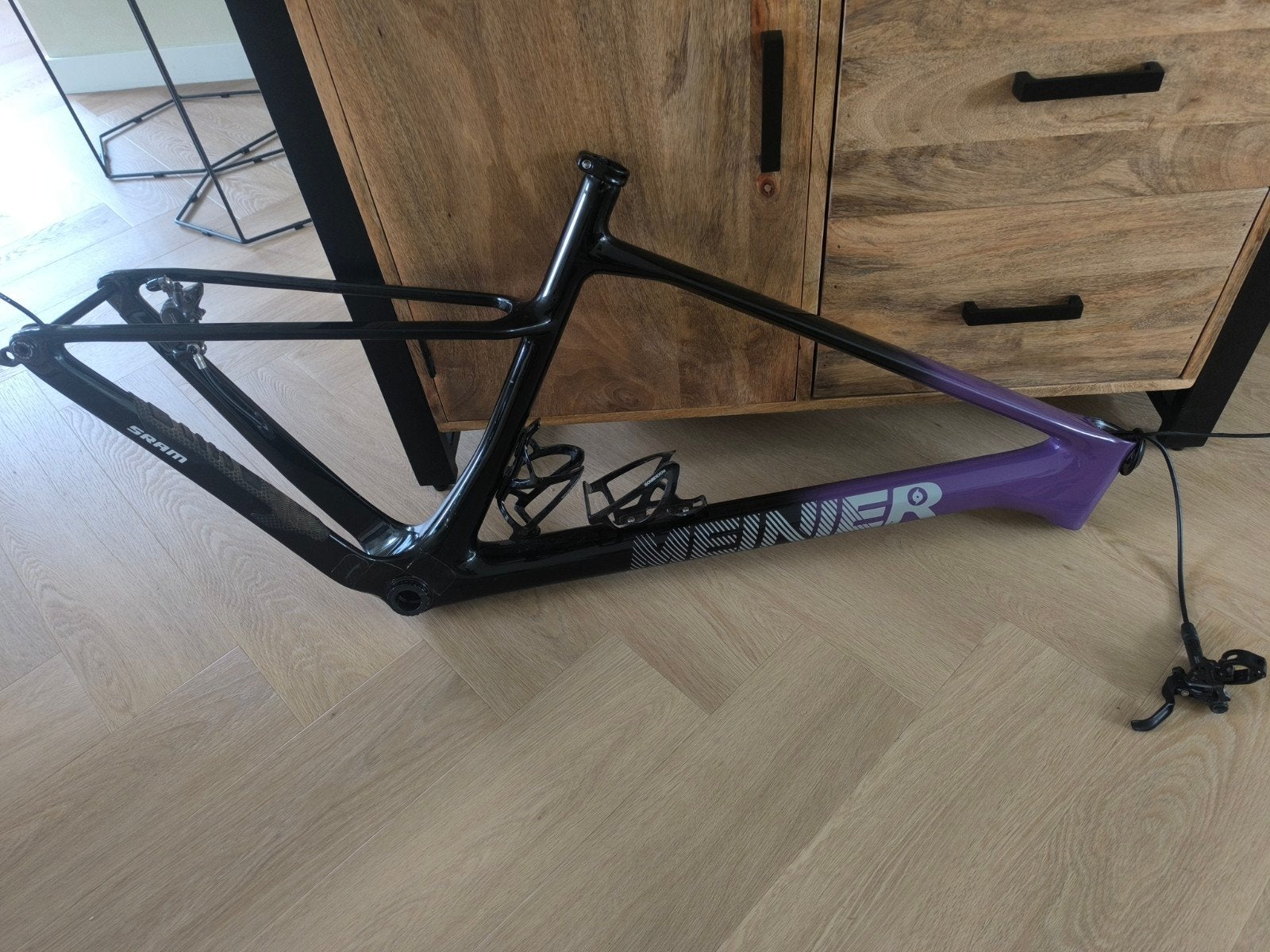 Meinier carbon mtb frame maat XL, Ophalen of Verzenden, Frame, Carbon