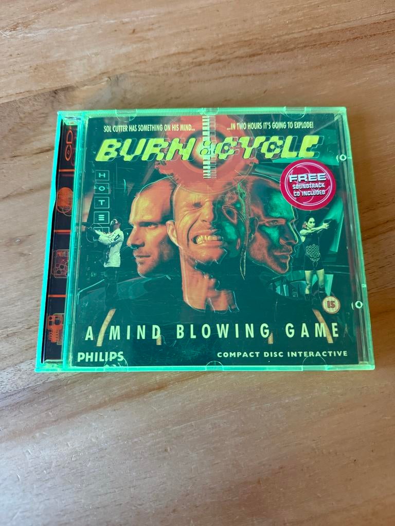 Philips CDI - Burn:Cycle - A Mind Blowing Game, Avontuur en Actie, Gebruikt, 1 speler, Ophalen of Verzenden