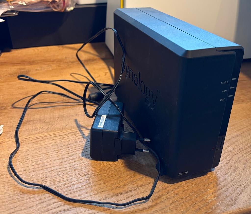 Synology DS116 - 3 TB - gebruiks klaar, nieuwste DSM (7.3.2), Ophalen of Verzenden, Zo goed als nieuw